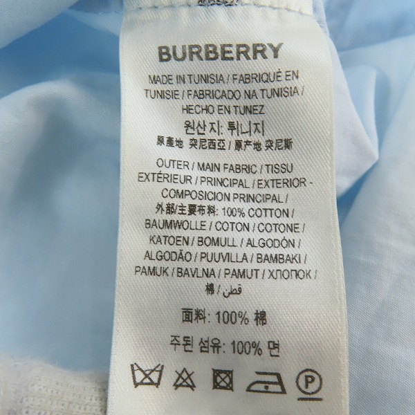 実際に弊社で買取させて頂いたBURBERRY LONDON ENGLAND/バーバリーロンドンイングランド 刺繍長袖シャツ 8055627/Sの画像 3枚目