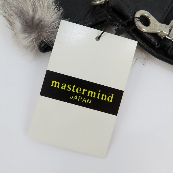 実際に弊社で買取させて頂いた【未使用】mastermind JAPAN/マスターマインドジャパン ファー フィンガーレス グローブの画像 5枚目