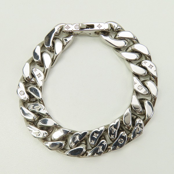 実際に弊社で買取させて頂いたLOUIS VUITTON/ルイヴィトン ブラスレ・LV チェーンリンクス ブレスレット M69989の画像 1枚目