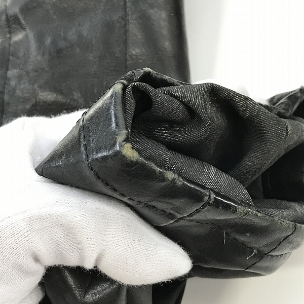 実際に弊社で買取させて頂いたBACKLASH/バックラッシュ ドイツカーフ レザー ジャケット 1364-02/3の画像 6枚目
