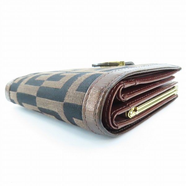 実際に弊社で買取させて頂いたGIVENCHY/ジバンシィ がま口 クロコダイル型押し 二つ折り財布の画像 2枚目