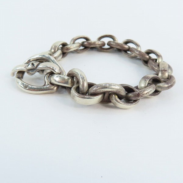 実際に弊社で買取させて頂いたBill Wall Leather/BWL/ビルウォールレザー ボートリンク ブレスレット の画像 2枚目