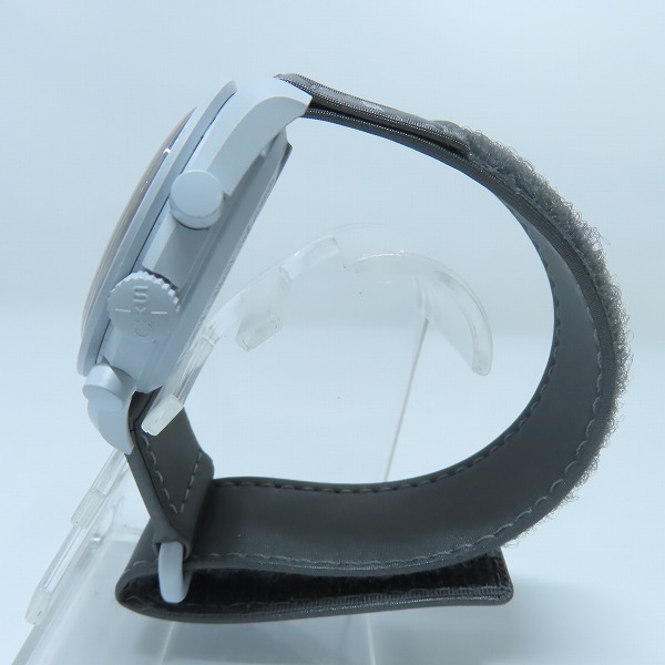 実際に弊社で買取させて頂いたOMEGA×Swatch/オメガ×スウォッチ ムーンウォッチ ミッション トゥ プルート クロノグラフ クオーツ SO33M101の画像 1枚目