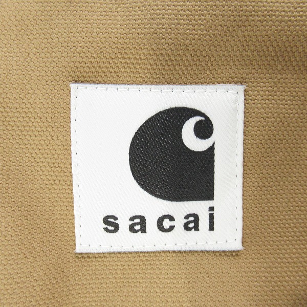実際に弊社で買取させて頂いたsacai×Carhartt/サカイ×カーハート 24SS WIP Reversible Jacket リバーシブル デトロイトジャケット 24-03391M/2の画像 5枚目