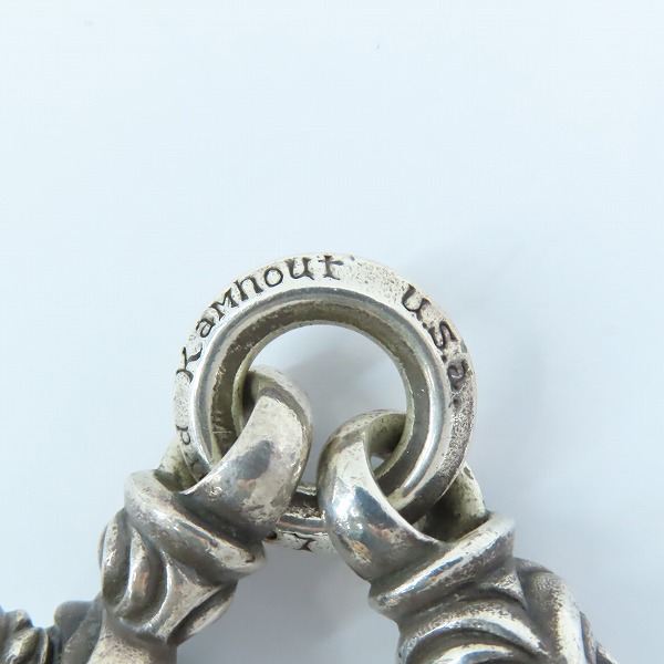 実際に弊社で買取させて頂いたLEONARD KAMHOUT/レナードカムホート イーグル キークラスプの画像 4枚目