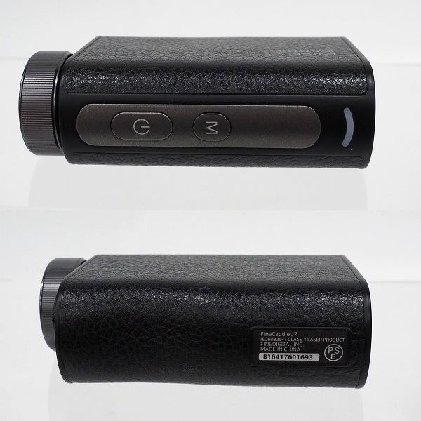 実際に弊社で買取させて頂いたFINECADDIE/ファインキャディ J7 ゴルフ レーザー距離計 ゴルフスコープ  充電式の画像 5枚目