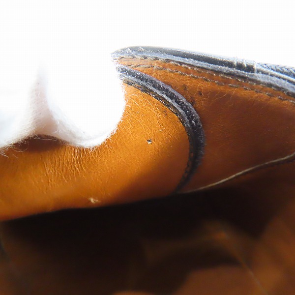 実際に弊社で買取させて頂いたSalvatore Ferragamo/サルバトーレフェラガモ レザー ビジネスシューズ/ドレスシューズ 7757 322U/7.5EEの画像 7枚目