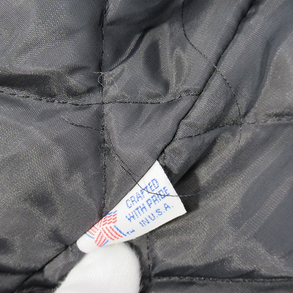 実際に弊社で買取させて頂いたSCHOTT/ショット MADE IN USA/米国製 シングルPコート/ピーコート 42の画像 5枚目