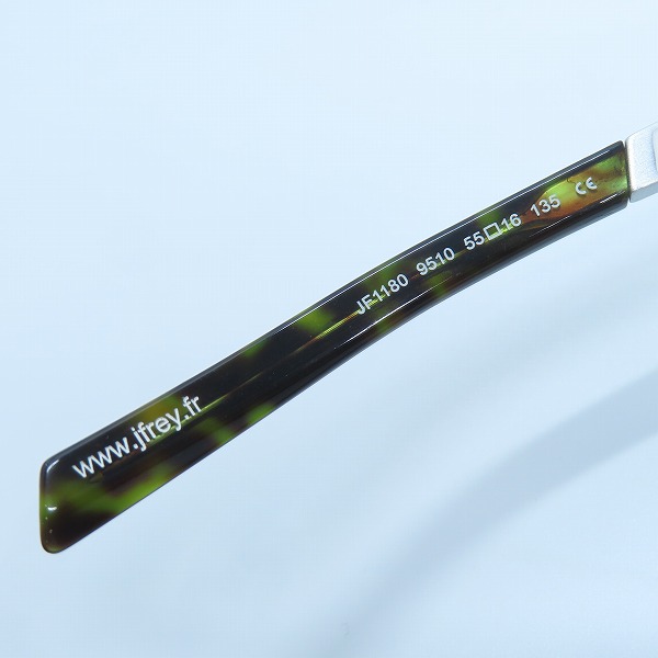 実際に弊社で買取させて頂いたJ.F.REY/ジェイエフレイ メガネ/アイウェア JF1180 9510の画像 6枚目