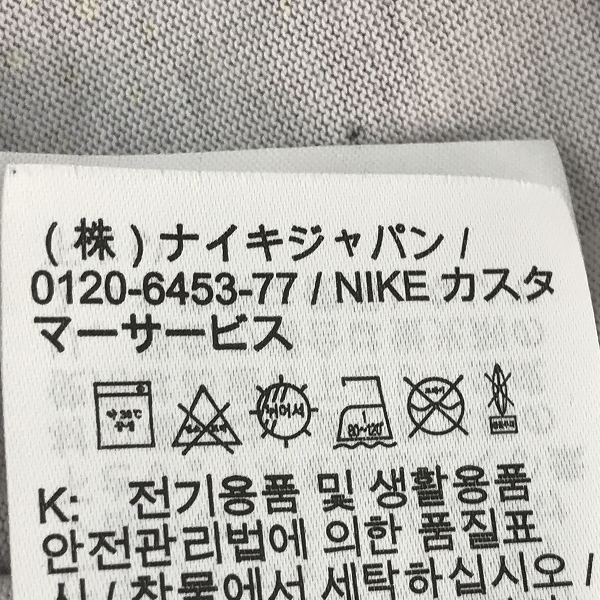 実際に弊社で買取させて頂いたNike×Stussy/ナイキ×ステューシー Long Sleeve Top ロングＴシャツ DO5308-902/XLの画像 6枚目