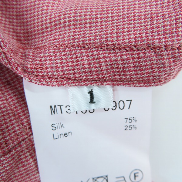 実際に弊社で買取させて頂いたMAATEE&SONS/マーティーアンドサンズ 23SS STAND COLLAR JK/スタンドカラージャケット MT3103-0907/1の画像 2枚目