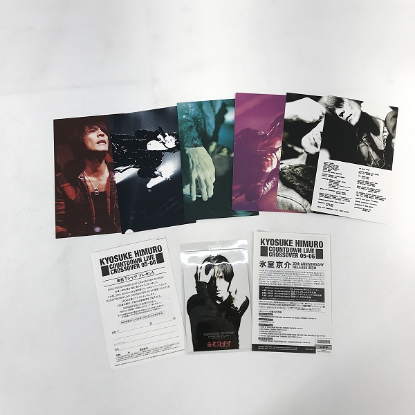 実際に弊社で買取させて頂いたKYOSUKE HIMURO/氷室京介 COUNTDOWN LIVE CROSSOVER 05－06 1st STAGE / 2nd STAGE DVD の画像 9枚目