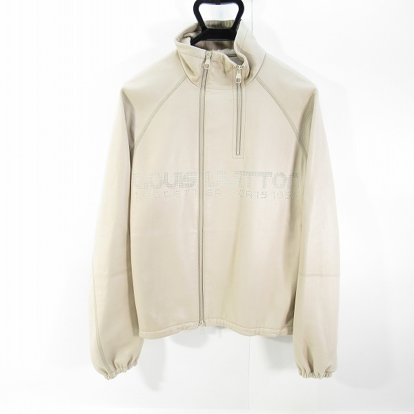 実際に弊社で買取させて頂いた【JPタグ】LOUIS VUITTON/ルイヴィトン 2018年製 レザージップアップブルゾン RM181 GCR HEL76W/44