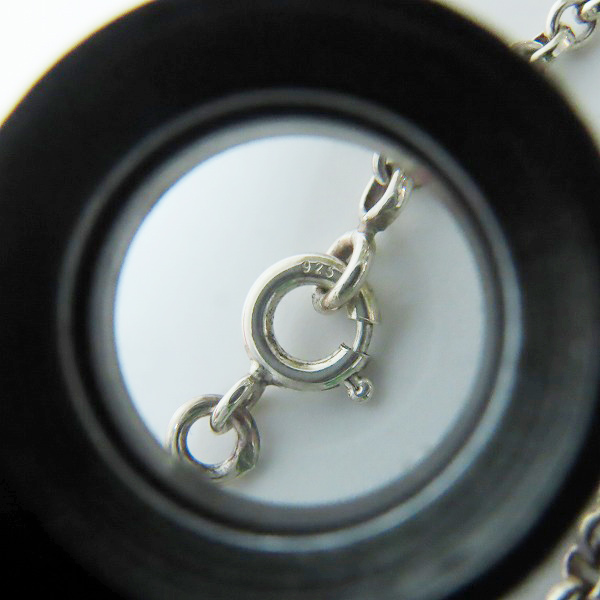 実際に弊社で買取させて頂いたHERMES/エルメス セリエ ロールチェーンチェーンネックレス SILVER925/シルバー925の画像 5枚目