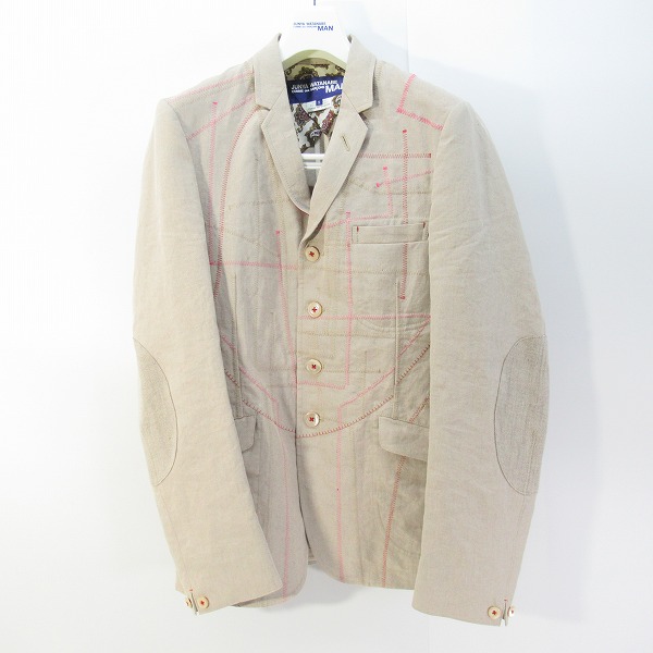 実際に弊社で買取させて頂いたJUNYA WATANABE COMME des GARCONS MAN/ジュンヤワタナベコムデギャルソンマン テーラードジャケット WQ-J005/S