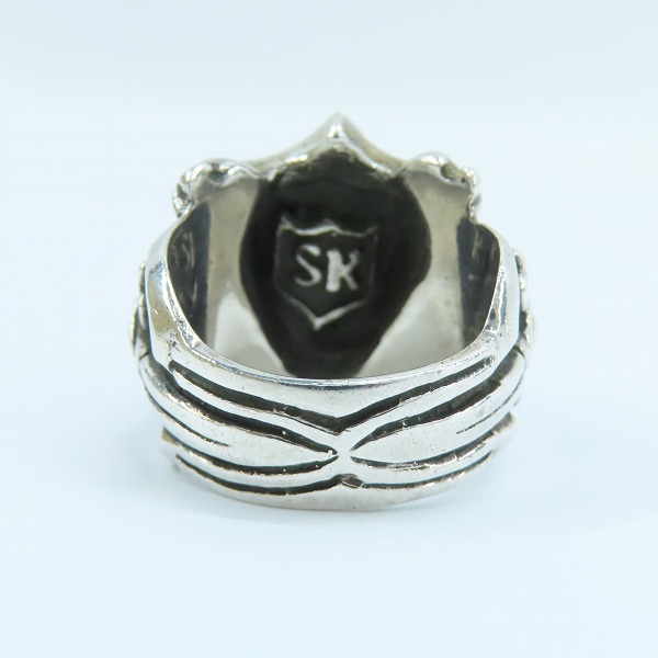 実際に弊社で買取させて頂いたStar Knights/スターナイツ クロス リング SILVER925/シルバー/17号-17.5号の画像 3枚目