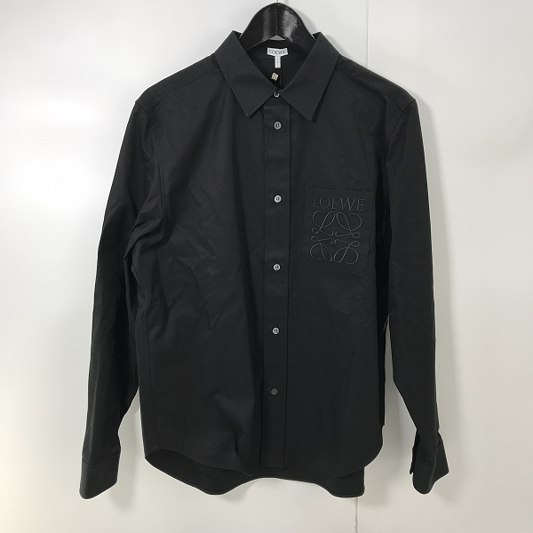 実際に弊社で買取させて頂いた【未使用】LOEWE/ロエベ 24FW SHIRT アナグラム シャツ H526Y05X82 37 