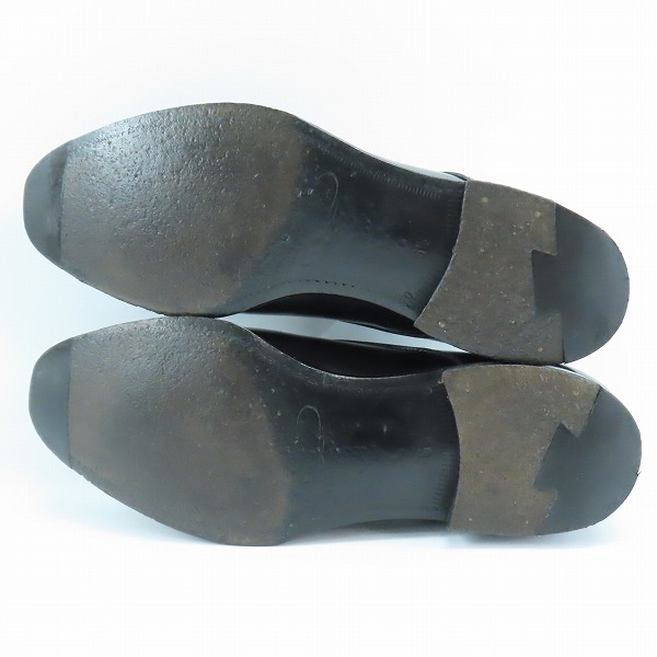 実際に弊社で買取させて頂いたTRADING POST/トレーディングポスト プレーントゥ レザー ビジネス シューズ 6.5の画像 2枚目