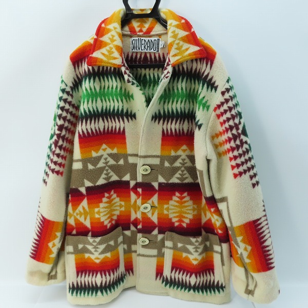 実際に弊社で買取させて頂いたSILVERADO/シルバラード ペンドルトン生地 ネイティブ柄 ジャケット/M 