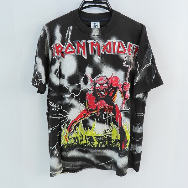 実際に弊社で買取させて頂いた【難有り】IRON MAIDEN/アイアンメイデン バンドTシャツ 1992/L