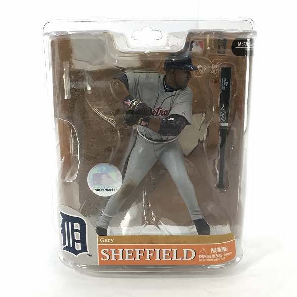 実際に弊社で買取させて頂いた【未開封】McFARLANE TOYS/マクファーレントイズ デトロイト・タイガース ＃3 GARY SHEFFIELD フィギュア