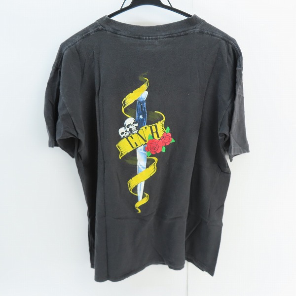 実際に弊社で買取させて頂いたGUNS N' ROSES/ガンズアンドローゼズ 90s ヴィンテージシャツ/バンドＴシャツ Lの画像 1枚目