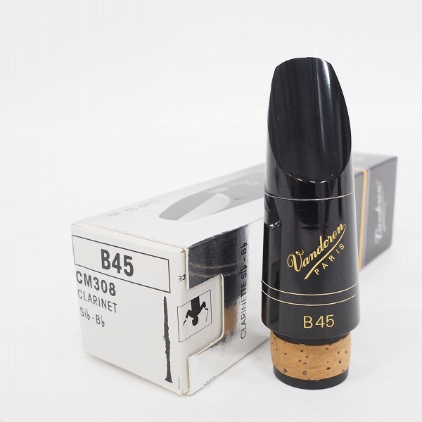 実際に弊社で買取させて頂いた Vandoren/バンドーレン CM308 B45 クラリネット用 マウスピース 
