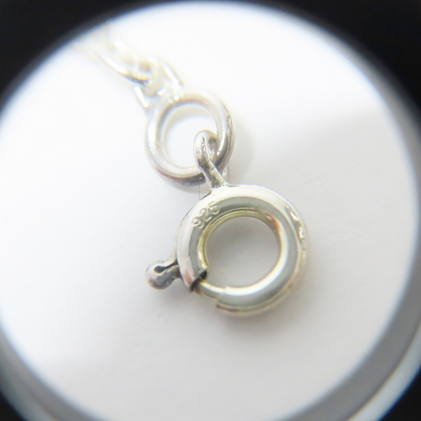 実際に弊社で買取させて頂いたHERMES/エルメス アミュレット ケリー ブレスレット ミニミニ シェーヌダンクルチェーン AG925の画像 7枚目