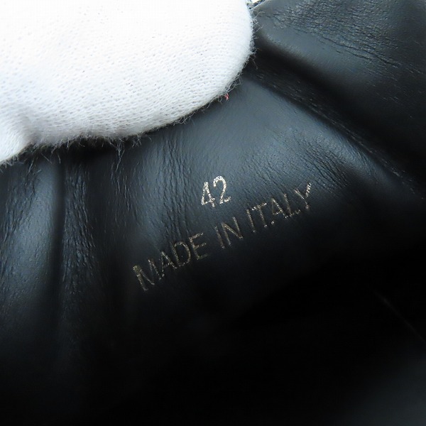 実際に弊社で買取させて頂いたJIMMY CHOO/ジミーチュウ ローカットスニーカー 42の画像 5枚目