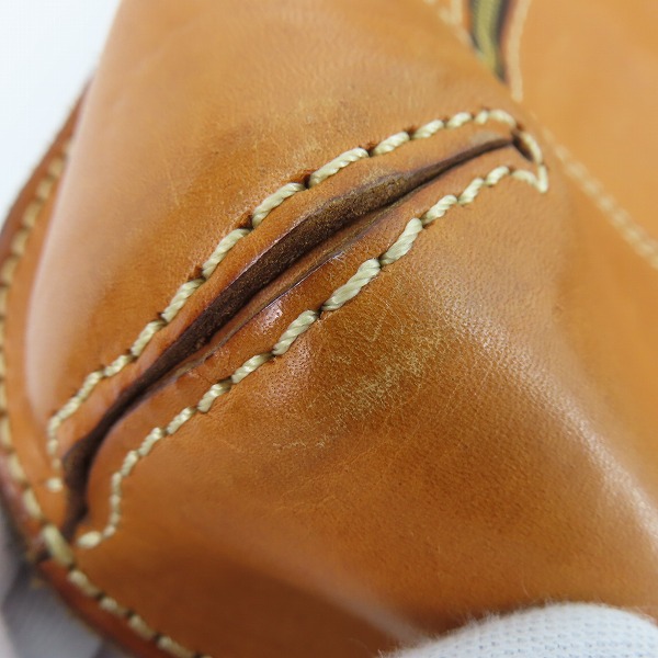 実際に弊社で買取させて頂いたHERZ/ヘルツ レザー口枠リュック/バックパックの画像 5枚目