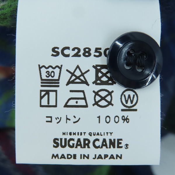 実際に弊社で買取させて頂いた(1)【未使用】SUGAR CANE/シュガーケーン LIGHT FLANNEL CHECK WORK SHIRT/ライトフランネルチェックワークシャツ SC28505/Lの画像 3枚目