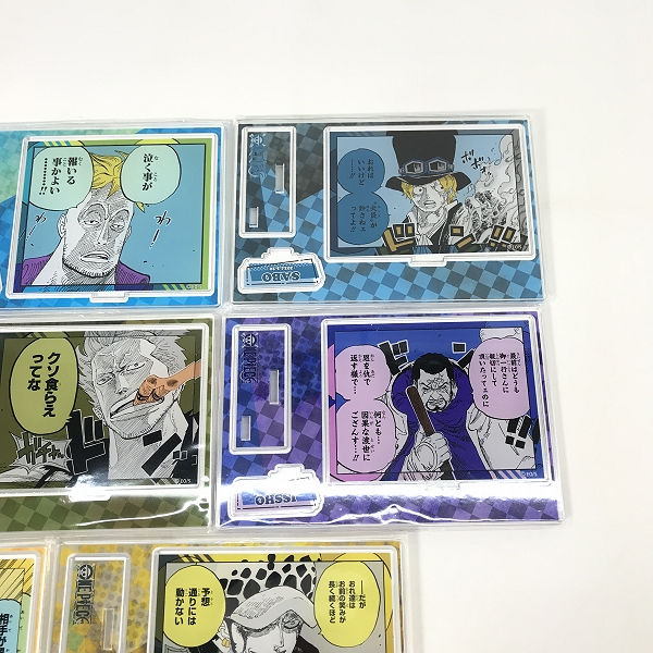 実際に弊社で買取させて頂いた【おまとめ/未開封】ONE-PIECE/ワンピース バースデイ名場面ジオラマフィギュア/アクリルスタンド サボ/ロー/サンジ 等の画像 2枚目