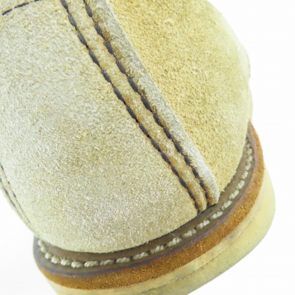 実際に弊社で買取させて頂いたRED WING/レッドウィング 犬タグ スウェード アイリッシュセッター/7Eの画像 7枚目