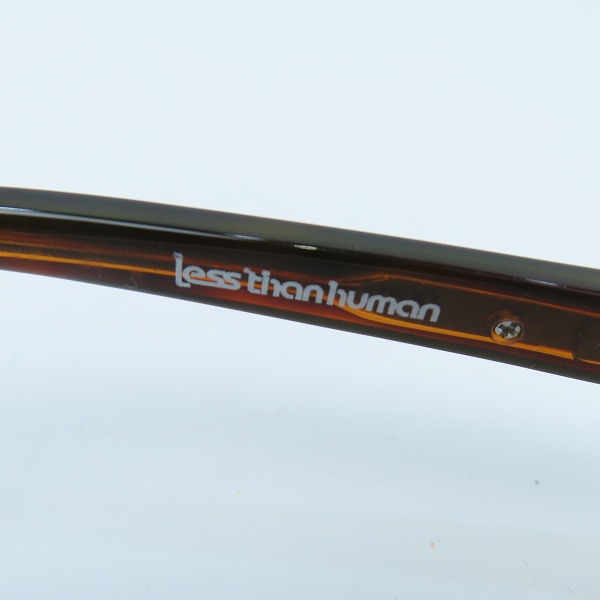 実際に弊社で買取させて頂いたLess than human/レスザンヒューマン MK-ULTRA  メガネフレーム アイウェア 　の画像 6枚目