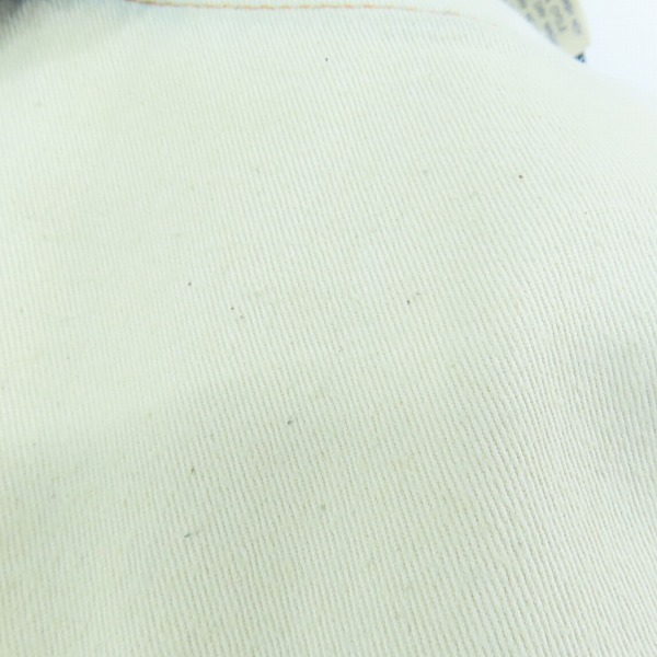 実際に弊社で買取させて頂いたEVISU/エヴィス No2 みかん Lot.2001 大黒ペイント カモメペイント デニムパンツ 30×35の画像 7枚目