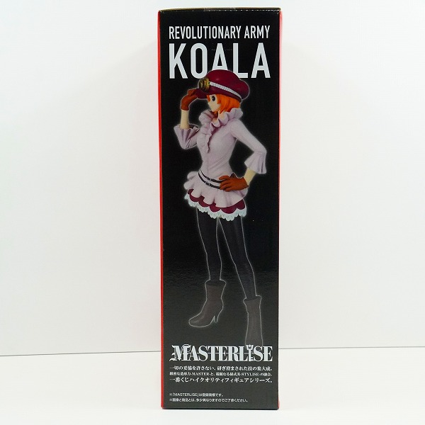 実際に弊社で買取させて頂いた【未開封】BANDAI SPIRITS/バンダイスピリッツ 一番くじ ワンピース 革命の炎 C賞 コアラ MASTERLISE フィギュアの画像 2枚目