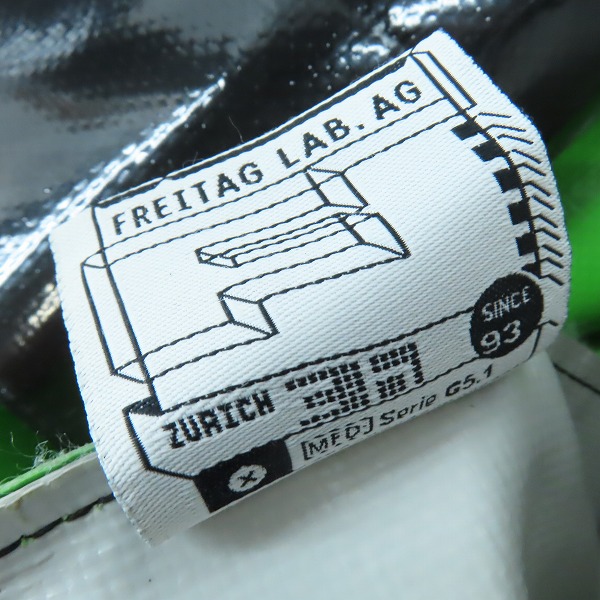 実際に弊社で買取させて頂いたFREITAG/フライターグ F261 MAURICE ワンショルダーバッグ/トートバッグの画像 5枚目