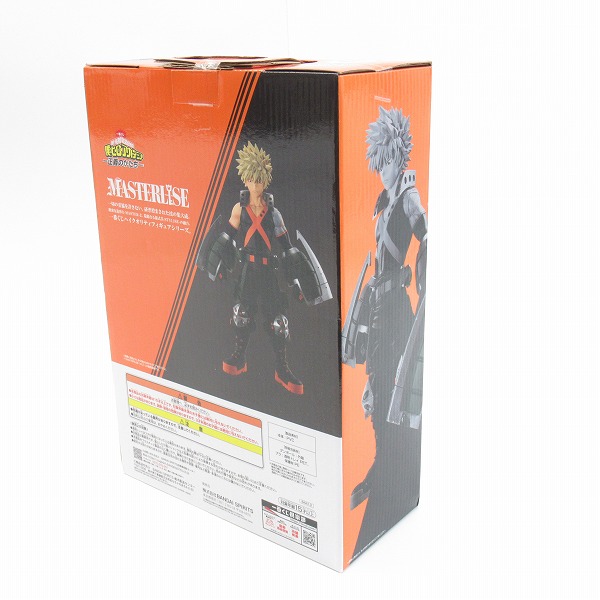 実際に弊社で買取させて頂いた(2)【未開封】バンダイスピリッツ 一番くじ 僕のヒーローアカデミア正義のかたち C賞 爆豪勝己 MASTERLISE フィギュアの画像 2枚目