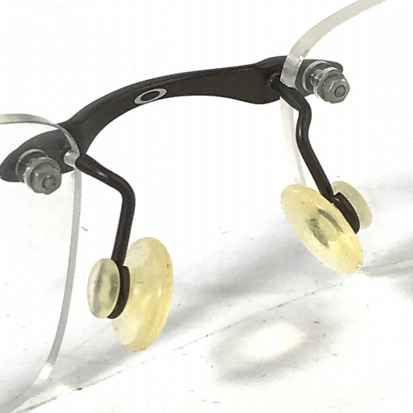 実際に弊社で買取させて頂いたOAKLEY/オークリー WHY3  TITANIUM3 130 Ti Brown 11-642 アイウエア/メガネフレームの画像 3枚目
