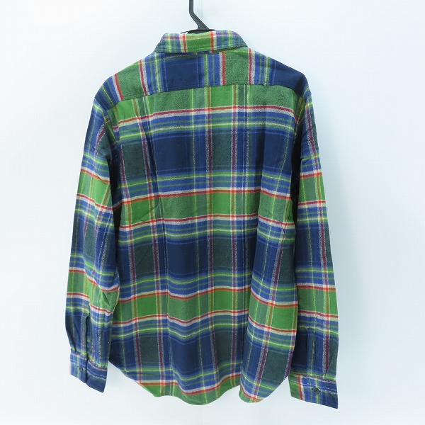 実際に弊社で買取させて頂いた(2)【未使用】SUGAR CANE/シュガーケーン LIGHT FLANNEL CHECK WORK SHIRT/ライトフランネルチェックワークシャツ SC28505/Lの画像 1枚目