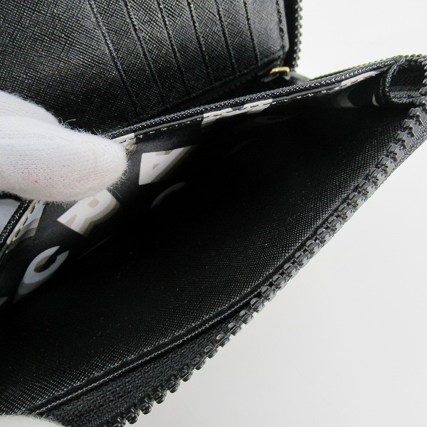 実際に弊社で買取させて頂いたMARC JACOBS/マークジェイコブス ラウンドジップウォレットの画像 7枚目