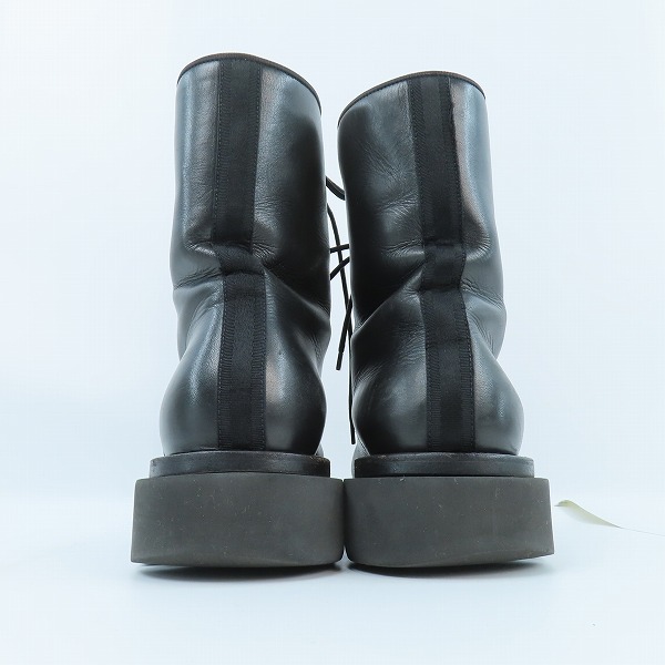 実際に弊社で買取させて頂いたGIVENCHY/ジバンシィ レザー レースアップコンバットブーツ SA0230/40の画像 1枚目
