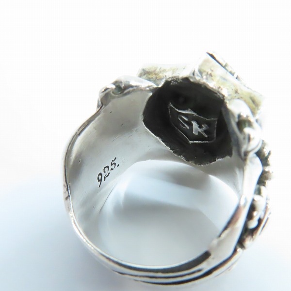 実際に弊社で買取させて頂いたStar Knights/スターナイツ クロス リング SILVER925/シルバー/17号-17.5号の画像 6枚目