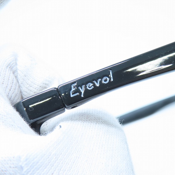 実際に弊社で買取させて頂いたEyevol/アイヴォル CONLONⅢ/コンロンⅢ  アイウェア/メガネフレーム BK-DG-MBLの画像 6枚目
