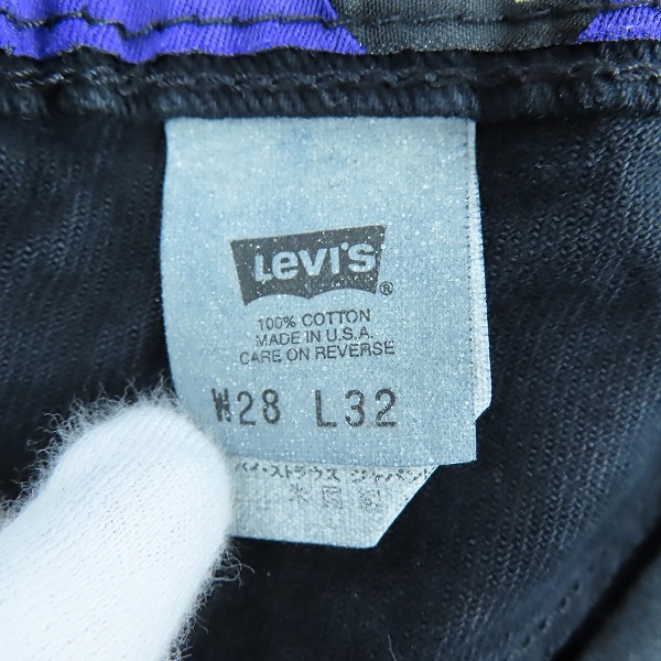 実際に弊社で買取させて頂いた(1)【未使用】Levi's/リーバイス Silver Tab BAGGY 44570-1760/W28L32の画像 4枚目