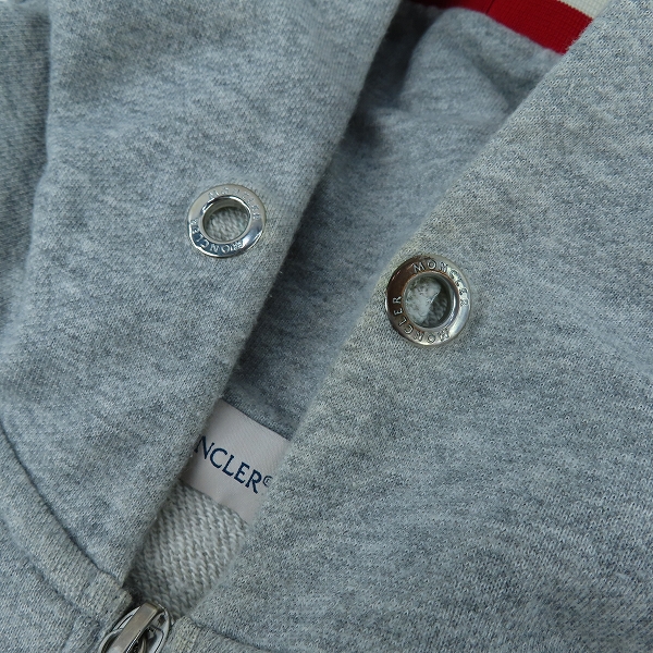 実際に弊社で買取させて頂いた【JPタグ】MONCLER/モンクレール MAGLIA CARDIGAN ジップパーカー F10918G74200 XXLの画像 6枚目