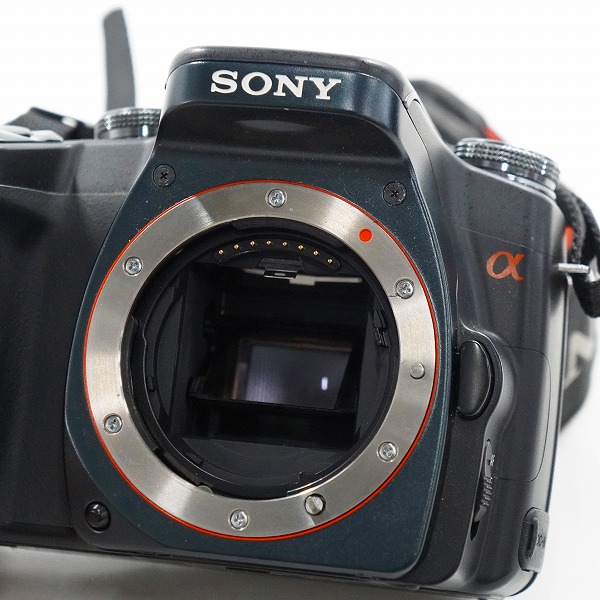 実際に弊社で買取させて頂いたSONY/ソニー DSLR-A100 α デジタル一眼レフカメラ ボディ 簡易動作確認済みの画像 1枚目