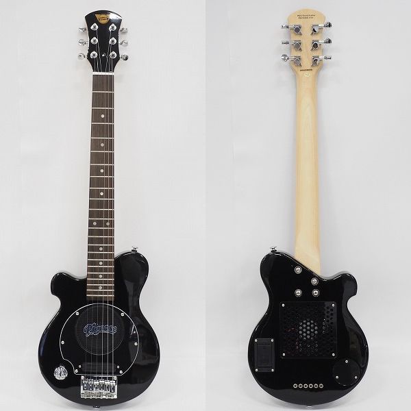 実際に弊社で買取させて頂いた★PIGNOSE/ピグノーズ PGG-200 Travel Guitar アンプ内蔵 ミニ エレキギター レフティ/左きき用 ソフトケース付の画像 1枚目