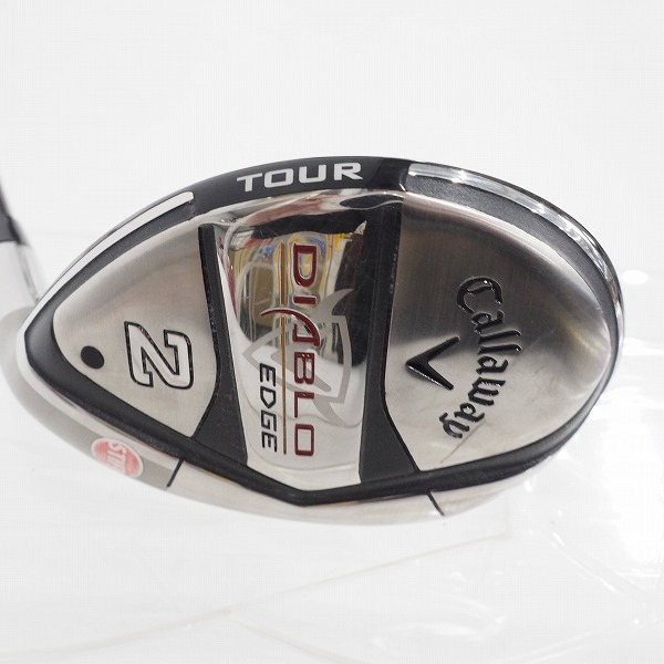 実際に弊社で買取させて頂いたCallaway/キャロウェイ DIABLO EDGE TOUR/ディアブロエッジ ツアー ユーティリティ U2/18°,U3/21° 2本セット FLEX:Sの画像 5枚目