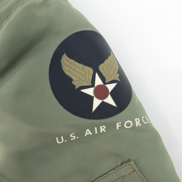 実際に弊社で買取させて頂いたBUZZ RICKSONS/バズリクソンズ MA-1フライトジャケット MIL-J-8279 M13519 Mの画像 5枚目